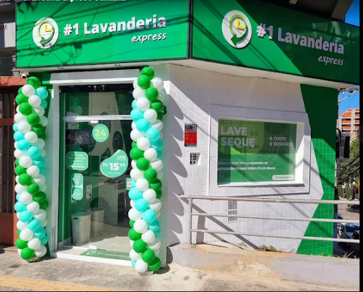 Fachada da #1 Lavanderia Express Santana